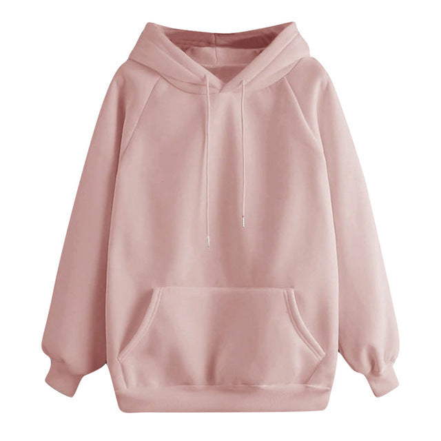 Leocadie | Oversized Fleece-Lined Hoodie with Kangaroo Pocket