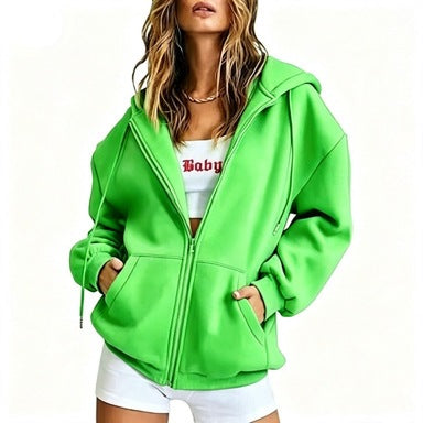 Orla | Hoodie Zip-Up Hooded Sweatshirt Cardigan for Women