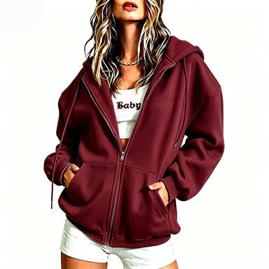 Orla | Hoodie Zip-Up Hooded Sweatshirt Cardigan for Women