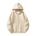 Zachariah | Zip-Front Hoodie with Pockets for Men