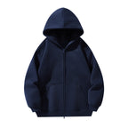 Zachariah | Zip-Front Hoodie with Pockets for Men