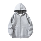 Zachariah | Zip-Front Hoodie with Pockets for Men