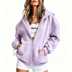 Orla | Hoodie Zip-Up Hooded Sweatshirt Cardigan for Women