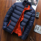 Radek | Quilted Stand Collar Puffer Jacket for Men