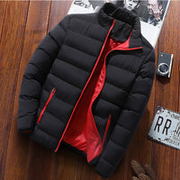 Radek | Quilted Stand Collar Puffer Jacket for Men