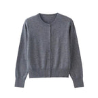 Femkje | Button-Front Ribbed Knit Cardigan for Women