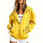 Orla | Hoodie Zip-Up Hooded Sweatshirt Cardigan for Women