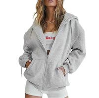 Orla | Hoodie Zip-Up Hooded Sweatshirt Cardigan for Women
