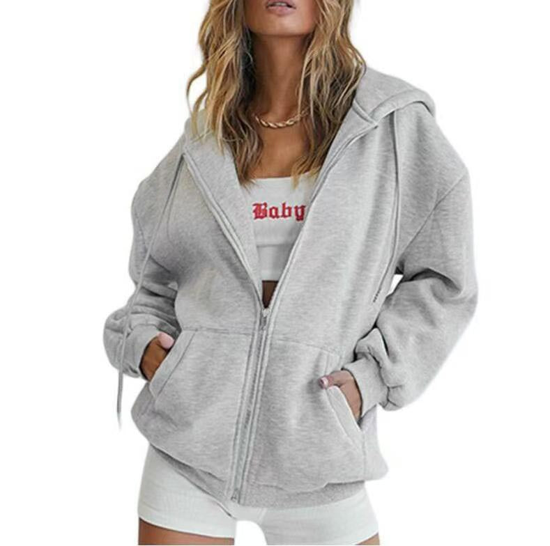 Orla | Hoodie Zip-Up Hooded Sweatshirt Cardigan for Women