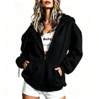Orla | Hoodie Zip-Up Hooded Sweatshirt Cardigan for Women