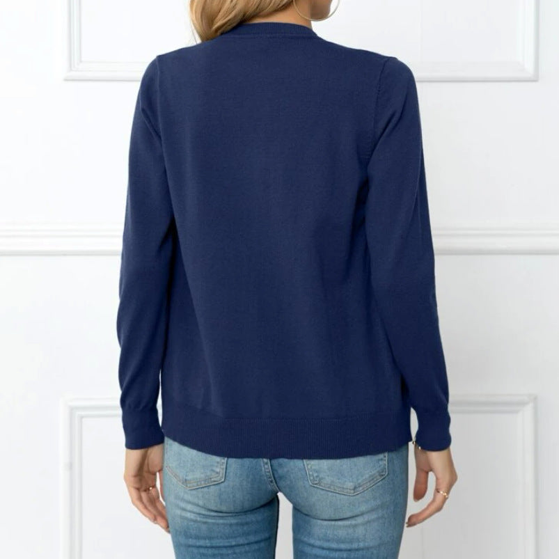 Femkje | Button-Front Ribbed Knit Cardigan for Women