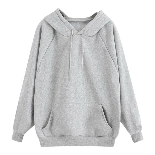 Leocadie | Oversized Fleece-Lined Hoodie with Kangaroo Pocket