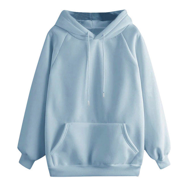 Leocadie | Oversized Fleece-Lined Hoodie with Kangaroo Pocket
