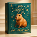 CAPYBARA FILL-YOUR-OWN ADVENT CALENDAR – 24 DOORS