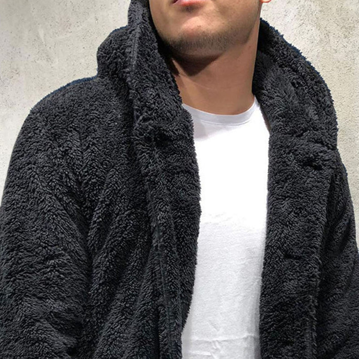 Miles | Button-Front Fleece Vest for Men