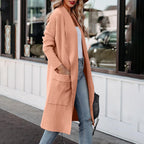 Antonia Longline Open-Front Cardigan for Women