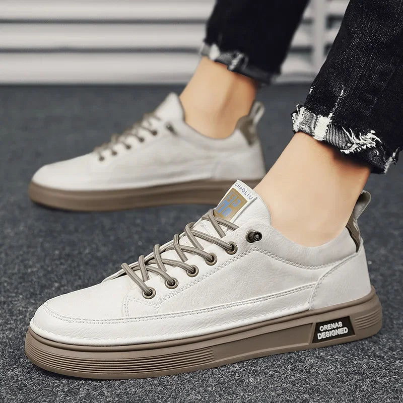 Bennett Chunky Ribbed Lace-Up Sneakers for Men