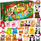 CHILDREN'S ADVENT CALENDAR – 24 MINI PLUSH TOYS