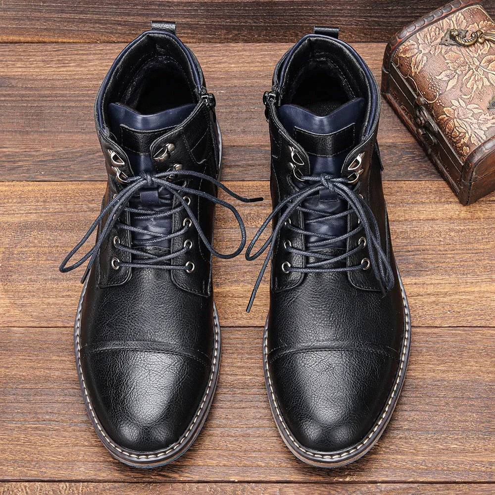 Rhett | Lace-Up Oxford Winter Boot for Men