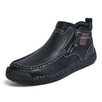 Micah | Stacked-Heel Ankle Winter Boot for Men