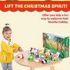 CHILDREN'S ADVENT CALENDAR – 24 MINI PLUSH TOYS