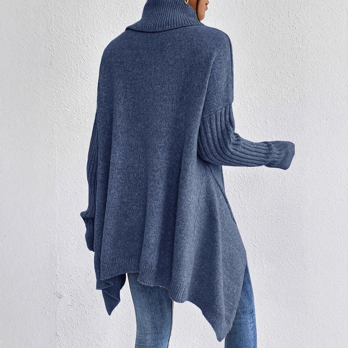 Elowyn | Women's Oversized High-Neck Winter Sweater