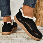 Freya | Zip-Up Ankle Boots with Faux Fur Lining for Women