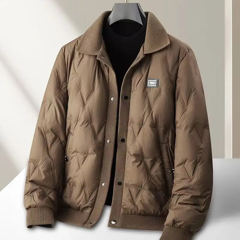 Arthur | Diamond Quilted Puffer Jacket for Men