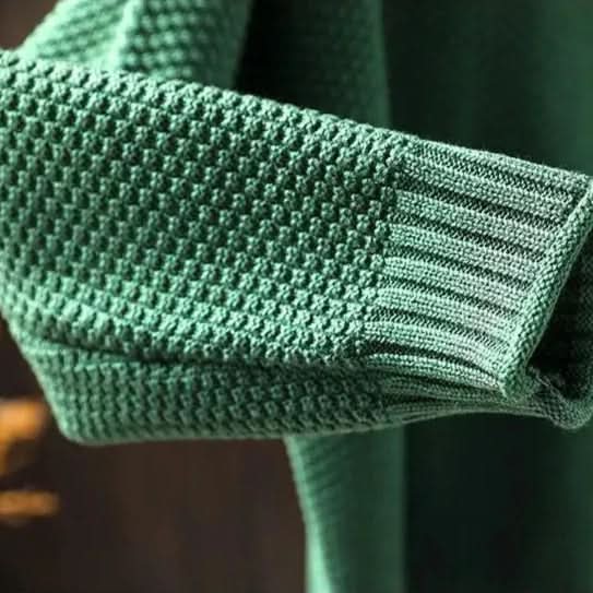 Nadette | Ribbed Crew Neck Longline Sweater for Women