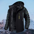Ruben | Waterproof Zip-Up Winter Jacket with Hood for Men