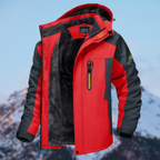 Ruben | Waterproof Zip-Up Winter Jacket with Hood for Men