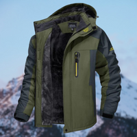 Ruben | Waterproof Zip-Up Winter Jacket with Hood for Men