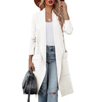 Antonia Longline Open-Front Cardigan for Women