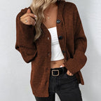 Katarina | Ribbed Oversized Sweater with Mock Neck for Women