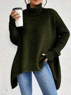 Elowyn | Women's Oversized High-Neck Winter Sweater
