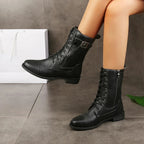 Bea | Sleek Ankle Boots with Block Heel for Women