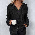 Katarina | Ribbed Oversized Sweater with Mock Neck for Women
