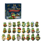ACRYLIC KEYRING ADVENT CALENDAR – 24 HANGING CHARMS & ORNAMENTS