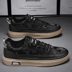 Bennett Chunky Ribbed Lace-Up Sneakers for Men