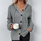Katarina | Ribbed Oversized Sweater with Mock Neck for Women