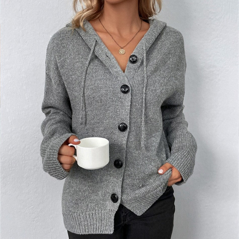 Katarina | Ribbed Oversized Sweater with Mock Neck for Women