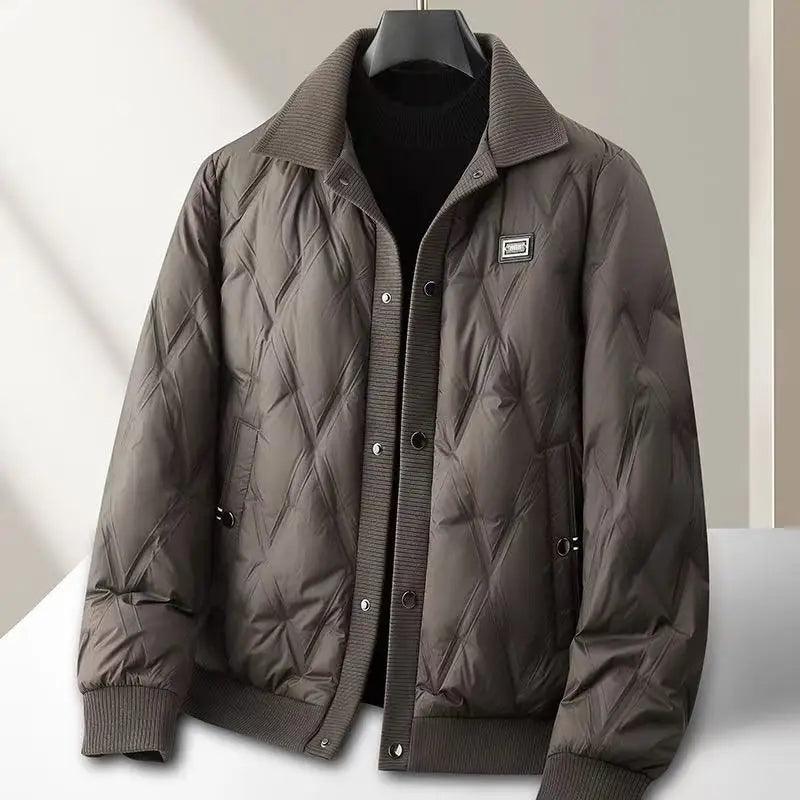 Arthur | Diamond Quilted Puffer Jacket for Men