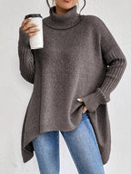Elowyn | Women's Oversized High-Neck Winter Sweater