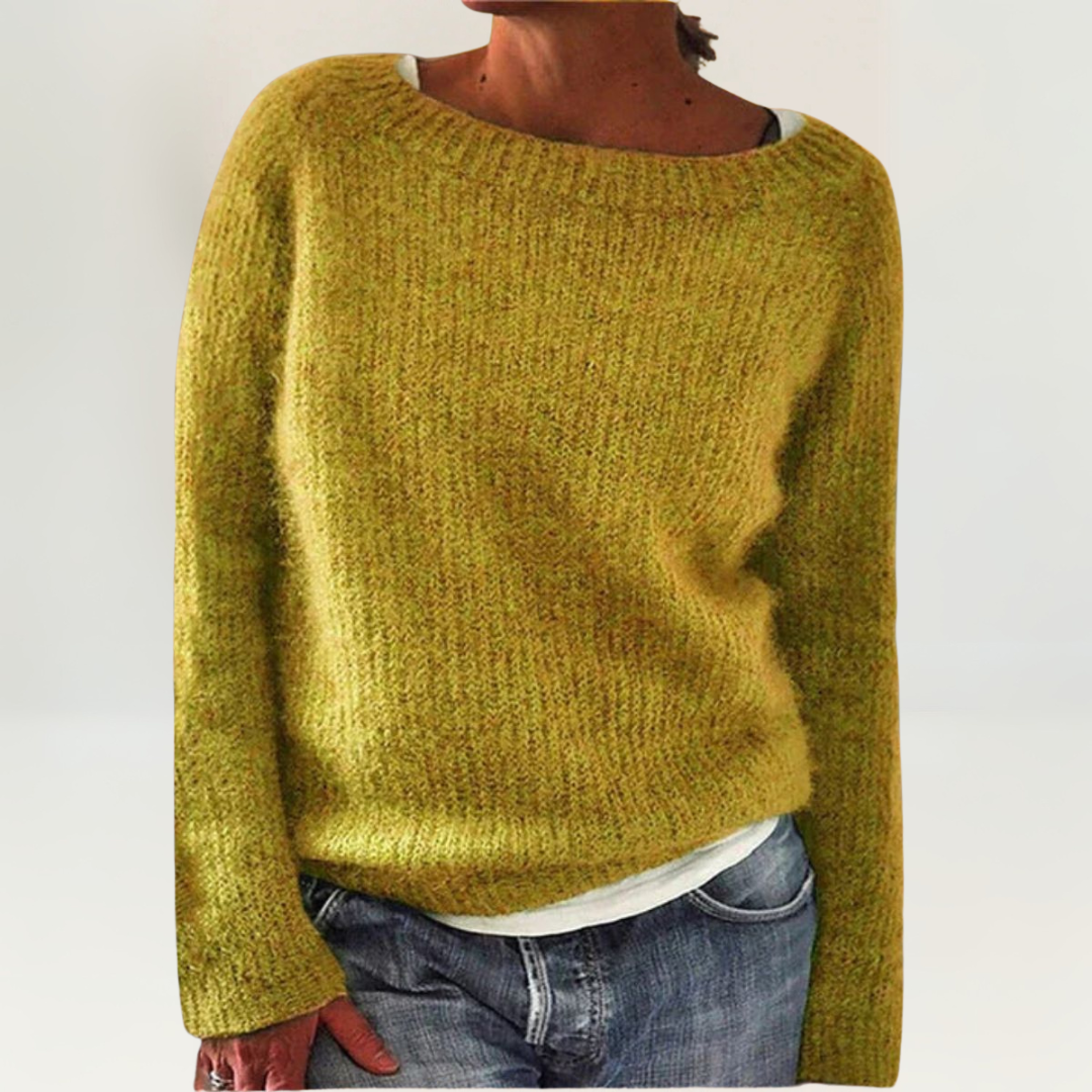 Amira | Women's Oversize Turtleneck Sweater – Cozy Fall
