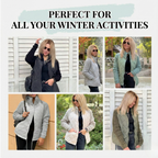 Leontine Patchwork Quilted Puffer Jacket for Women