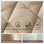 Leontine Patchwork Quilted Puffer Jacket for Women