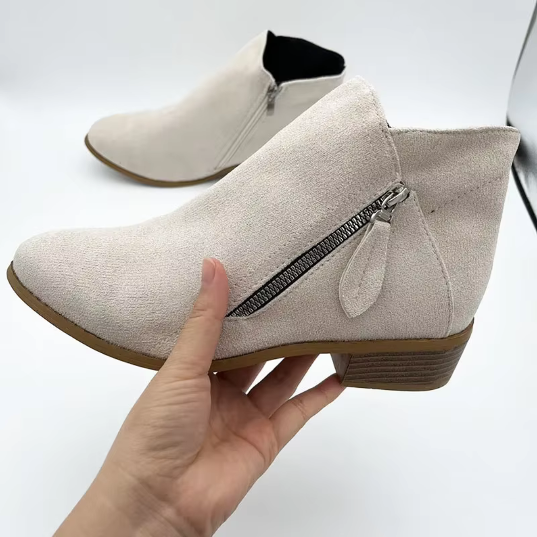 Esmee | Wedge Ankle Boots with Cushioned Support for Women