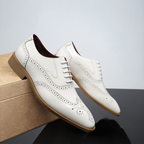 Lars | Two-Tone Wingtip Brogue Shoes for Men