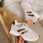 Sylvie | Chunky Sole Lace-Up Sneakers for Women