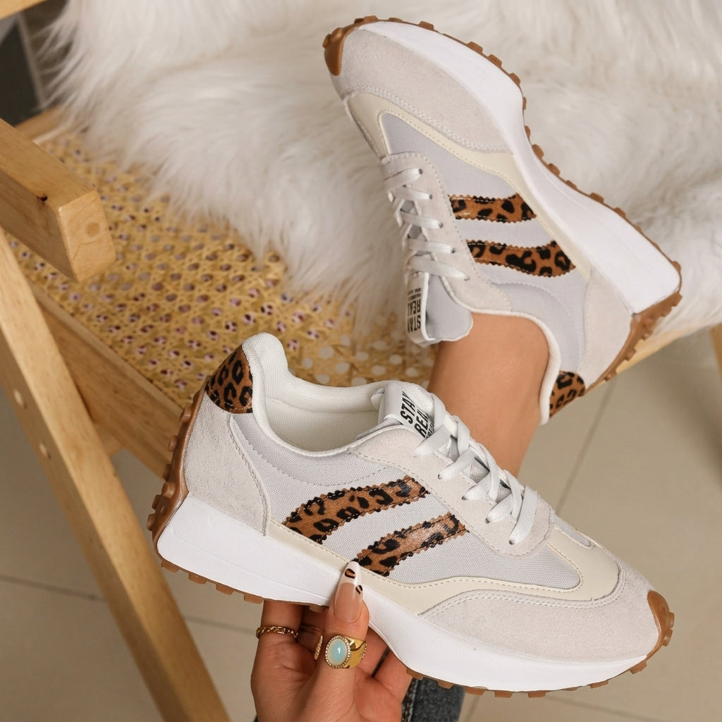 Sylvie | Chunky Sole Lace-Up Sneakers for Women